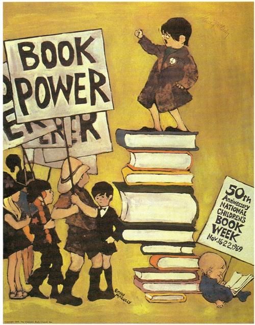 The 50th anniversary Children's Book Week poster from 1969.